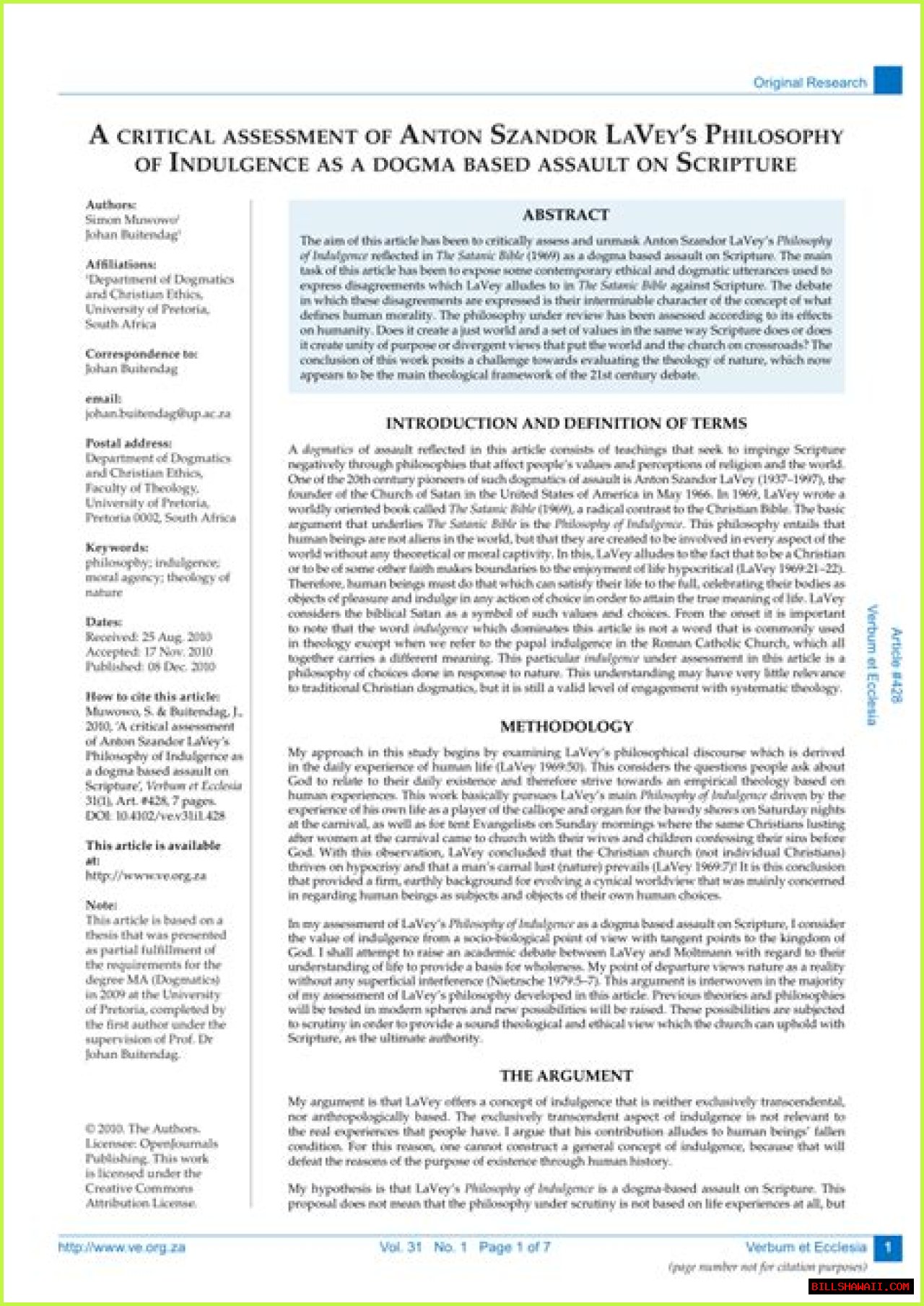 Anton LaVey's Dying Words: A Reflection On His Life And Beliefs