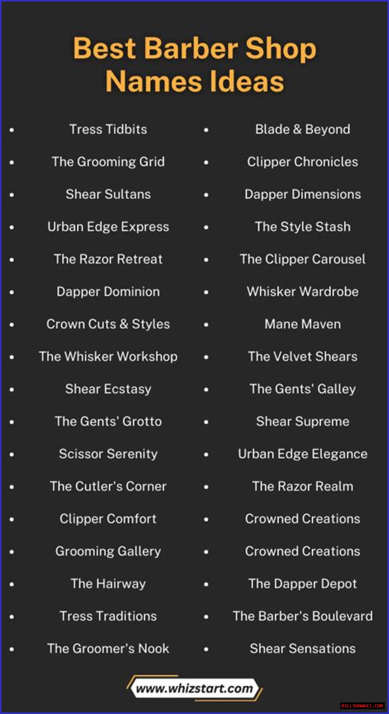 Ultimate Guide To Creative Barber Shop Names: A Comprehensive List