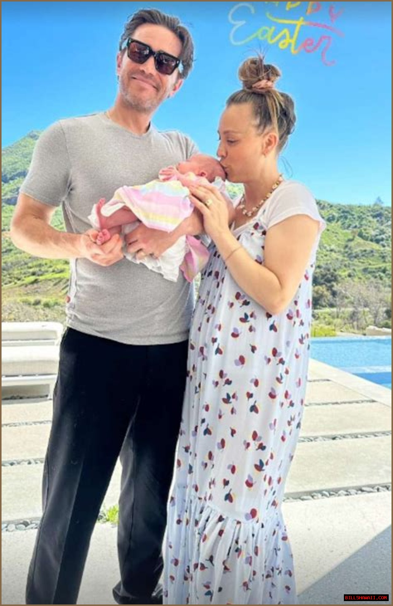 Why do people think Kaley Cuoco is William Shatner's daughter?